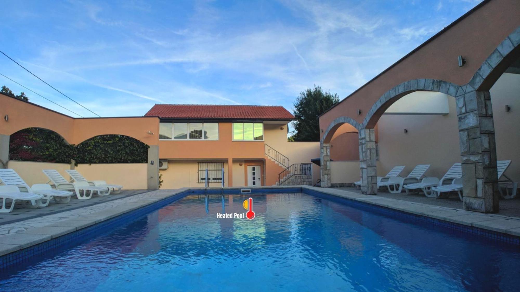 Holiday Home Rozic - Villa With Private Seasonal Heated Pool Mostar Exterior foto